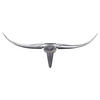 WANDDEKO  - Silberfarben, Modern, Metall (74/35/5cm) - MID.YOU