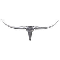 WANDDEKO  - Silberfarben, Modern, Metall (74/35/5cm) - MID.YOU