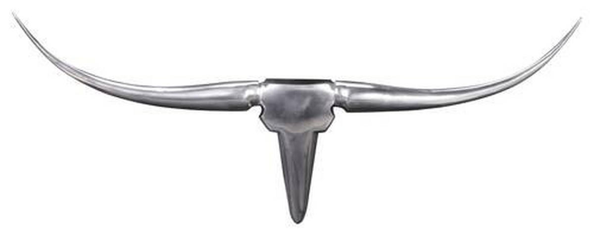 WANDDEKO  - Silberfarben, Modern, Metall (74/35/5cm) - MID.YOU