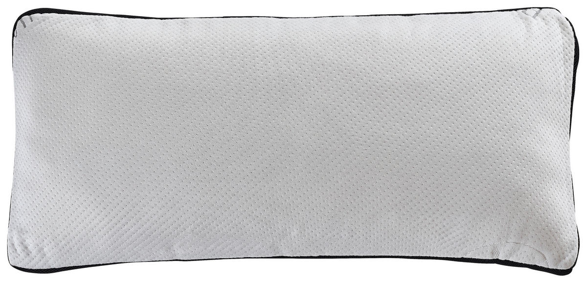 KOPFKISSEN Viskoelastischer Kern  - Weiß, Basics, Textil (80/10/40cm) - Boxxx