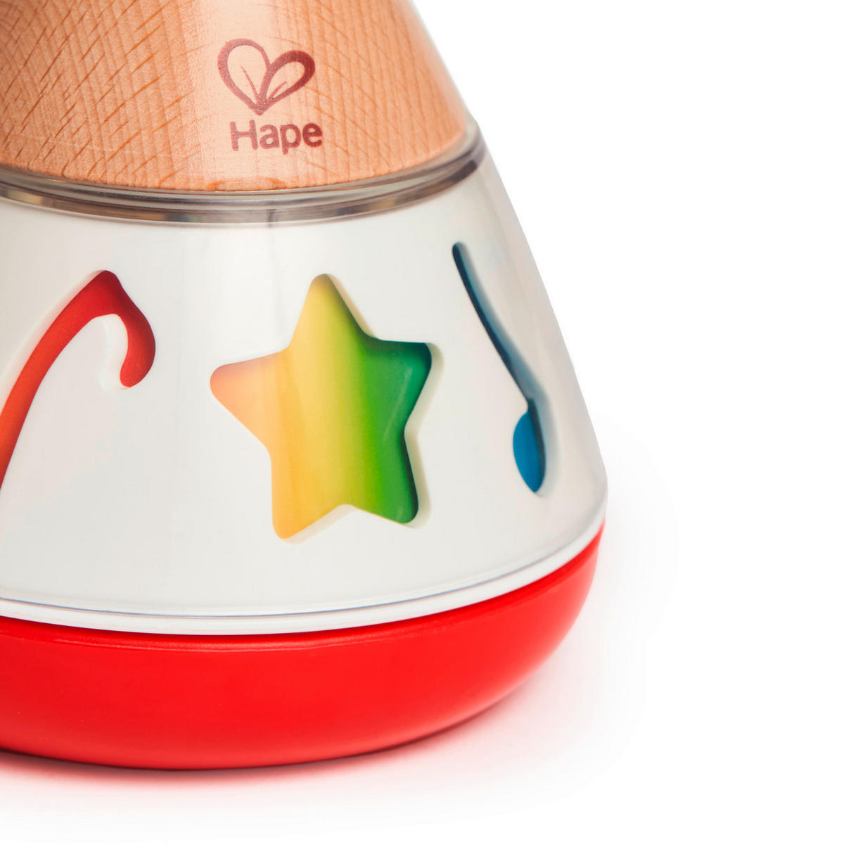 KREISEL  - Multicolor, Basics, Holz/Holzwerkstoff (10,8/10,4/10,8cm) - Hape