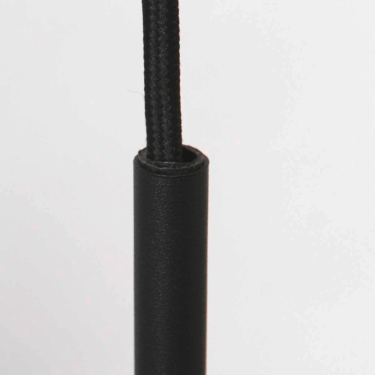 PENDELLEUCHTE 25/35-170 cm  - Schwarz, KONVENTIONELL, Glas/Metall (25/35-170cm)