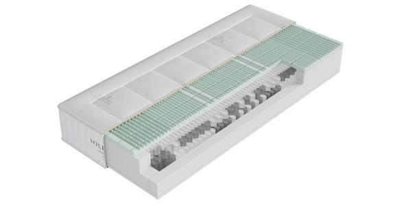 BOXSPRINGBETT 180/200 cm in Braun - Schwarz/Braun, Design, Kunststoff/Textil (180/200cm) - Johann Jakob