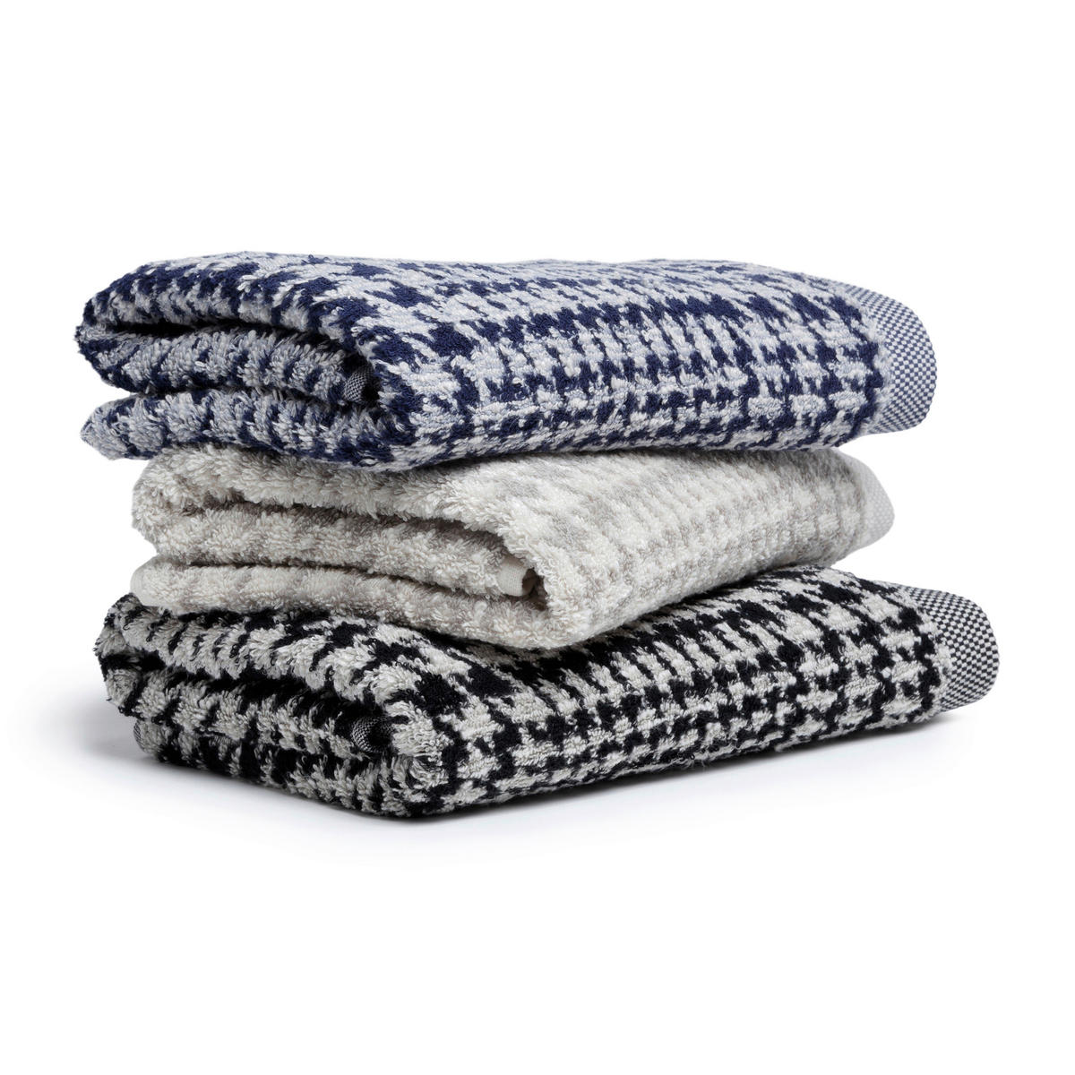 HANDTUCH BROOKLYN Blau  - Blau, Basics, Textil (50/100cm) - Moeve