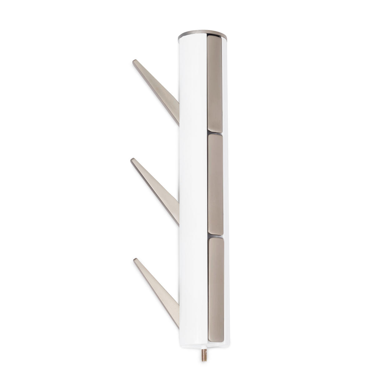 KLEIDERSTÄNDER in Weiß 40/168/40 cm   - Weiß, Basics, Holz (40/168/40cm) - Umbra