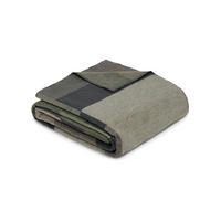 DEKA, bavlna, 150/200 cm - zelená/antracitová, Basics, textil (150/200cm) - Novel
