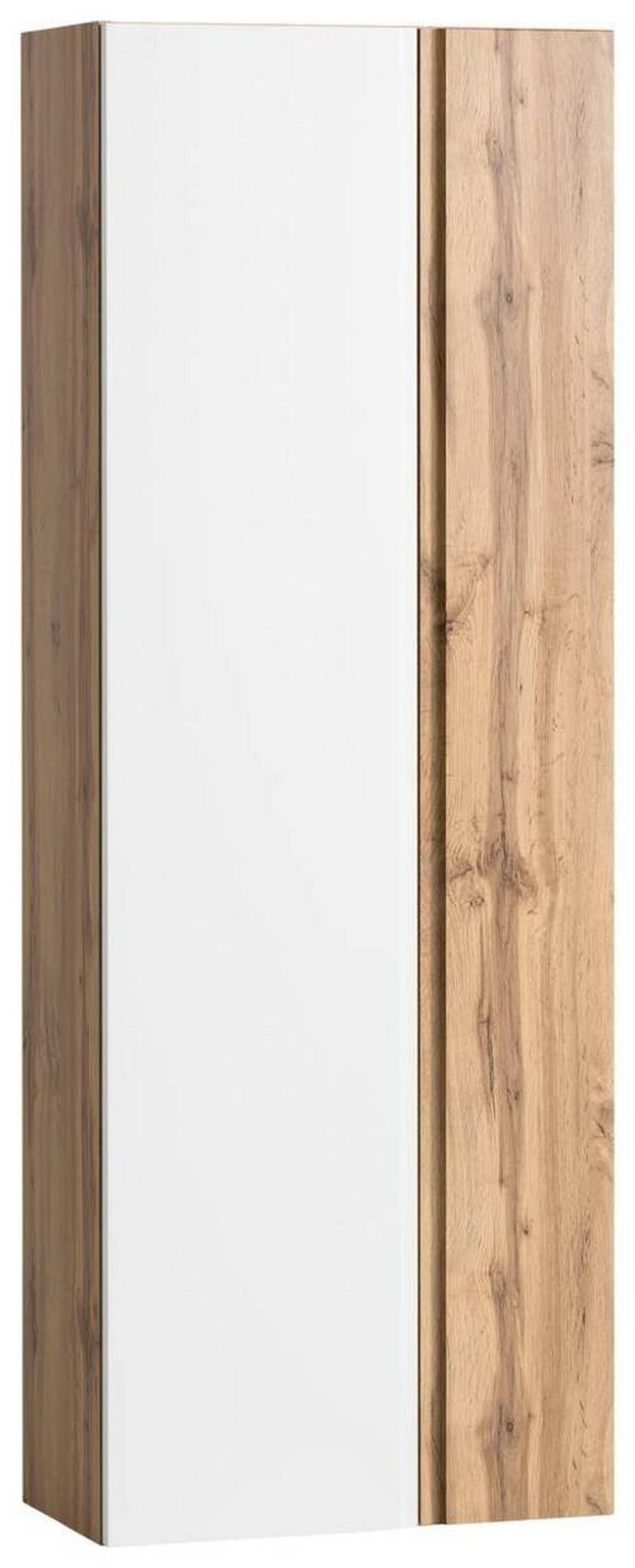 VYSOKÁ SKŘÍŇ, 65/180/35 cm - bílá/dub wotan, Moderní, kompozitní dřevo (65/180/35cm) - Held