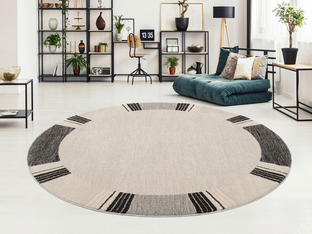 WEBTEPPICH 200 cm Palazzo Lobo Grau  - Grau, KONVENTIONELL, Textil (200cm) - Novel