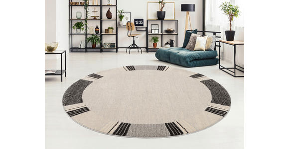 WEBTEPPICH 160 cm Palazzo Lobo Grau  - Grau, KONVENTIONELL, Textil (160cm) - Novel