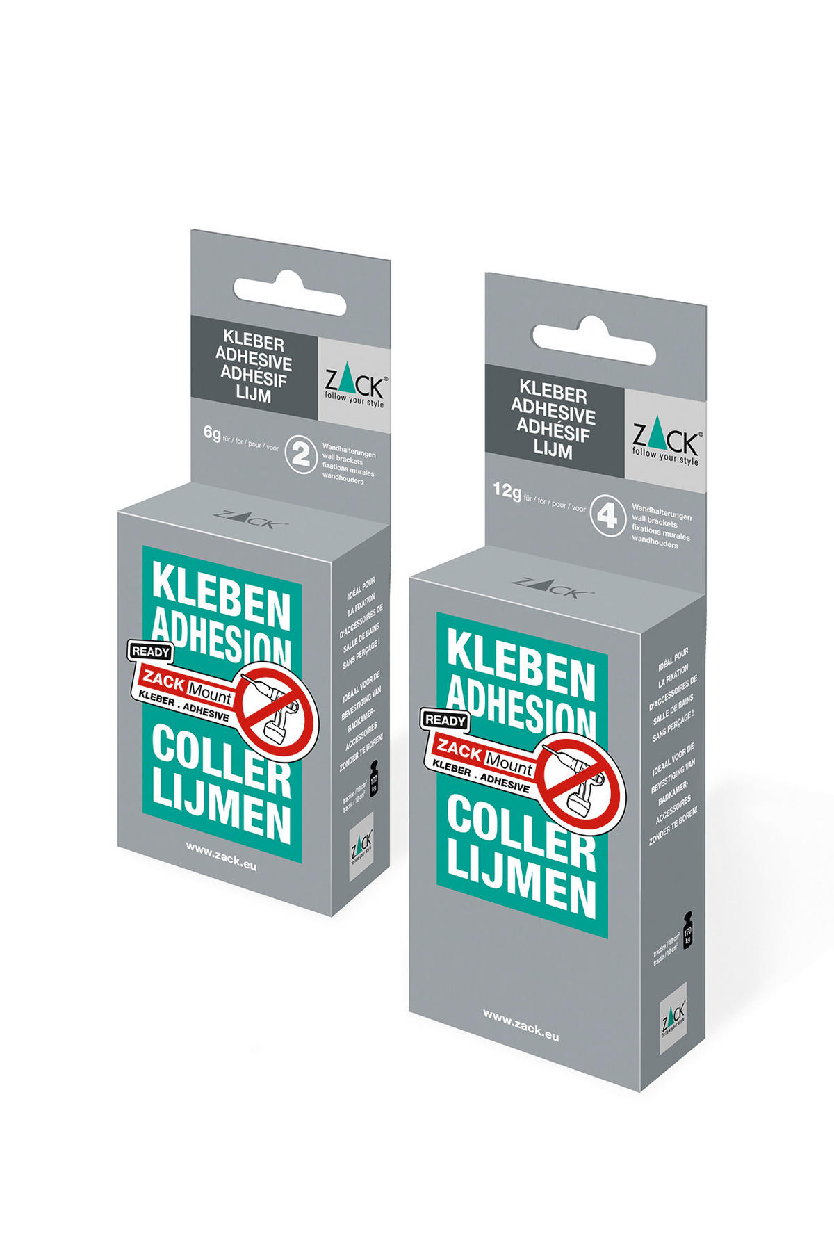 MONTAGEKLEBER  - Basics, Kunststoff - Zack