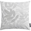 OUTDOOR-KISSEN Grau Blätter  - Grau, Basics, Textil (45/45cm)