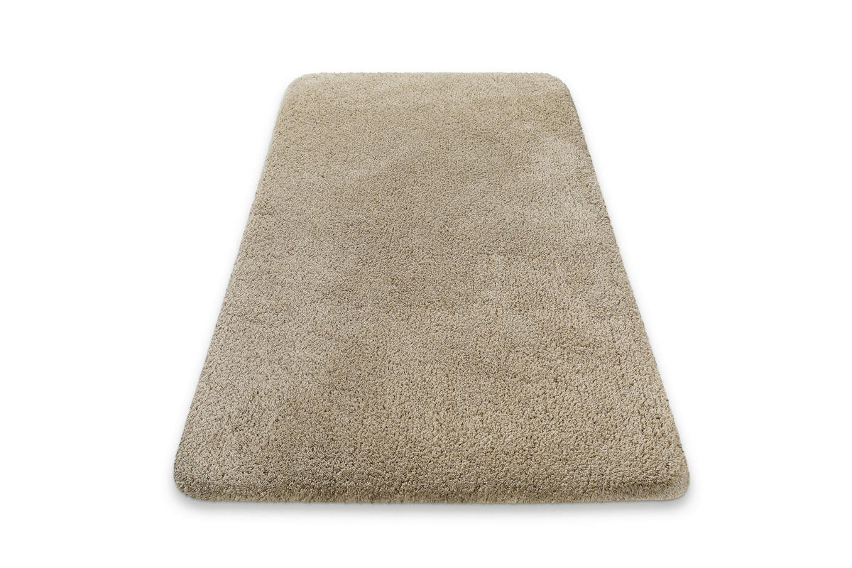 BADTEPPICH Taupe 70/120 cm  - Taupe, Basics, Kunststoff/Textil (70/120cm) - WECON HOME