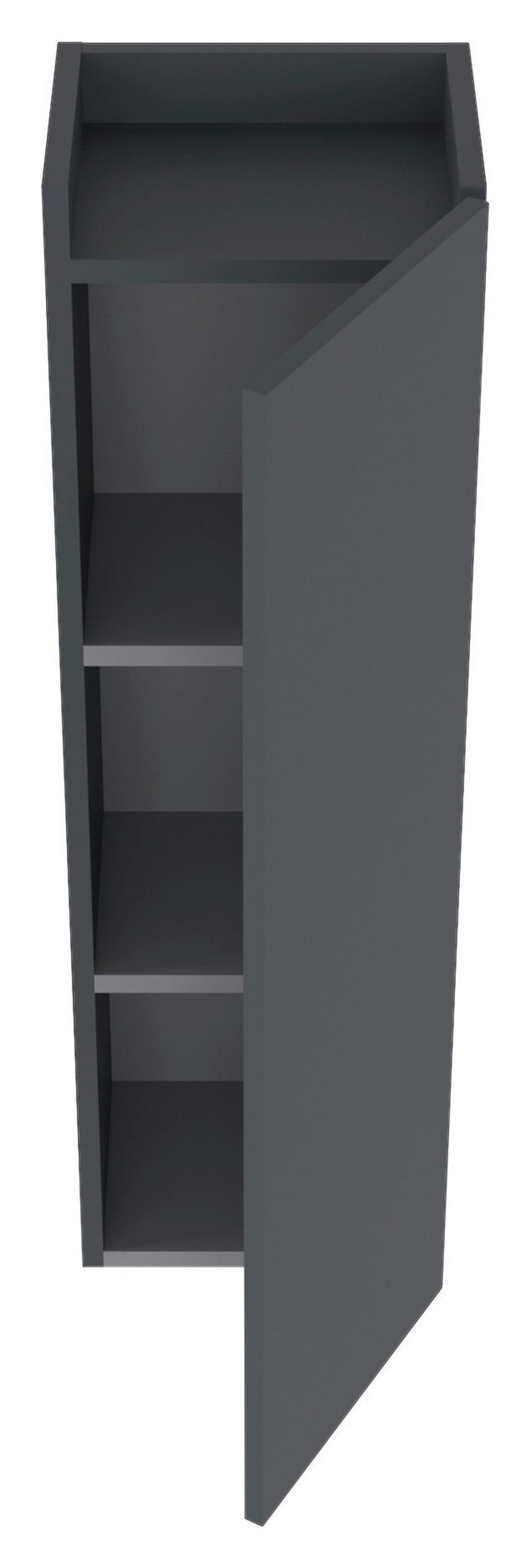 HIGHBOARD COAST  in 30/100/25 cm  - Anthrazit, MODERN, Holzwerkstoff (30/100/25cm) - MID.YOU