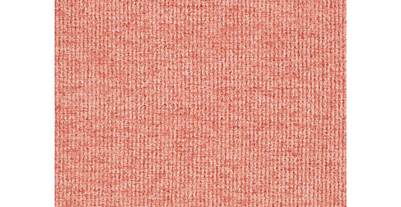 ECKSOFA in Webstoff Koralle  - Koralle/Schwarz, Design, Kunststoff/Textil (257/165cm) - Xora