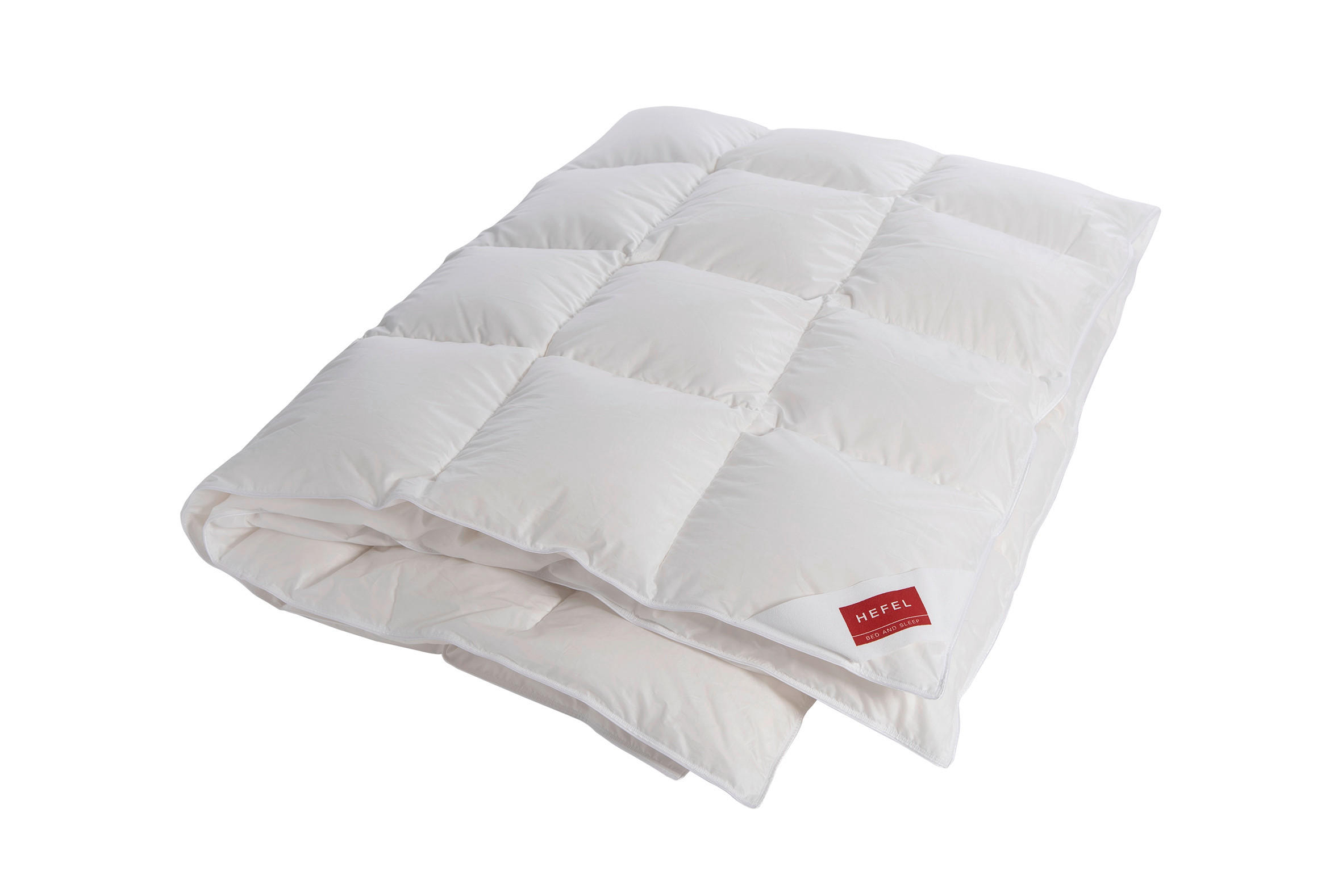 PÉŘOVÁ PŘIKRÝVKA, 140/200 cm, prachové peří - bílá, Basics, textil (140/200cm) - Hefel Textil