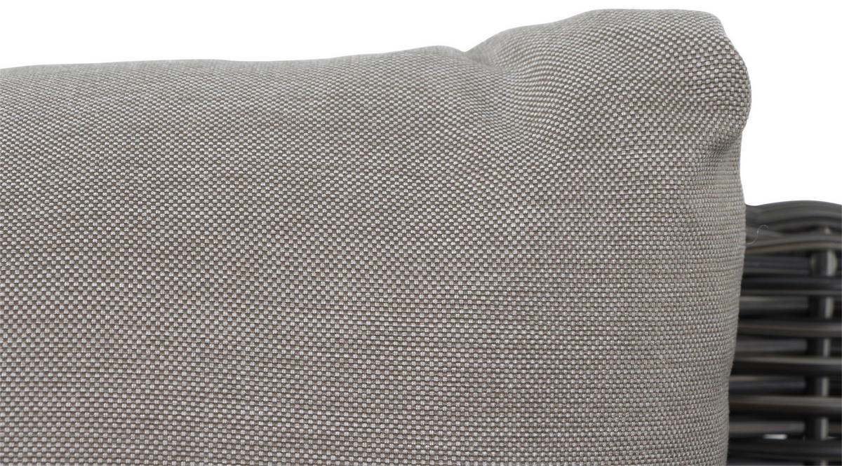 LOUNGEGARNITUR 5-teilig   83/103/160 cm Aluminium  - Grau, Basics, Keramik/Kunststoff (83/103/160cm) - Siena Garden