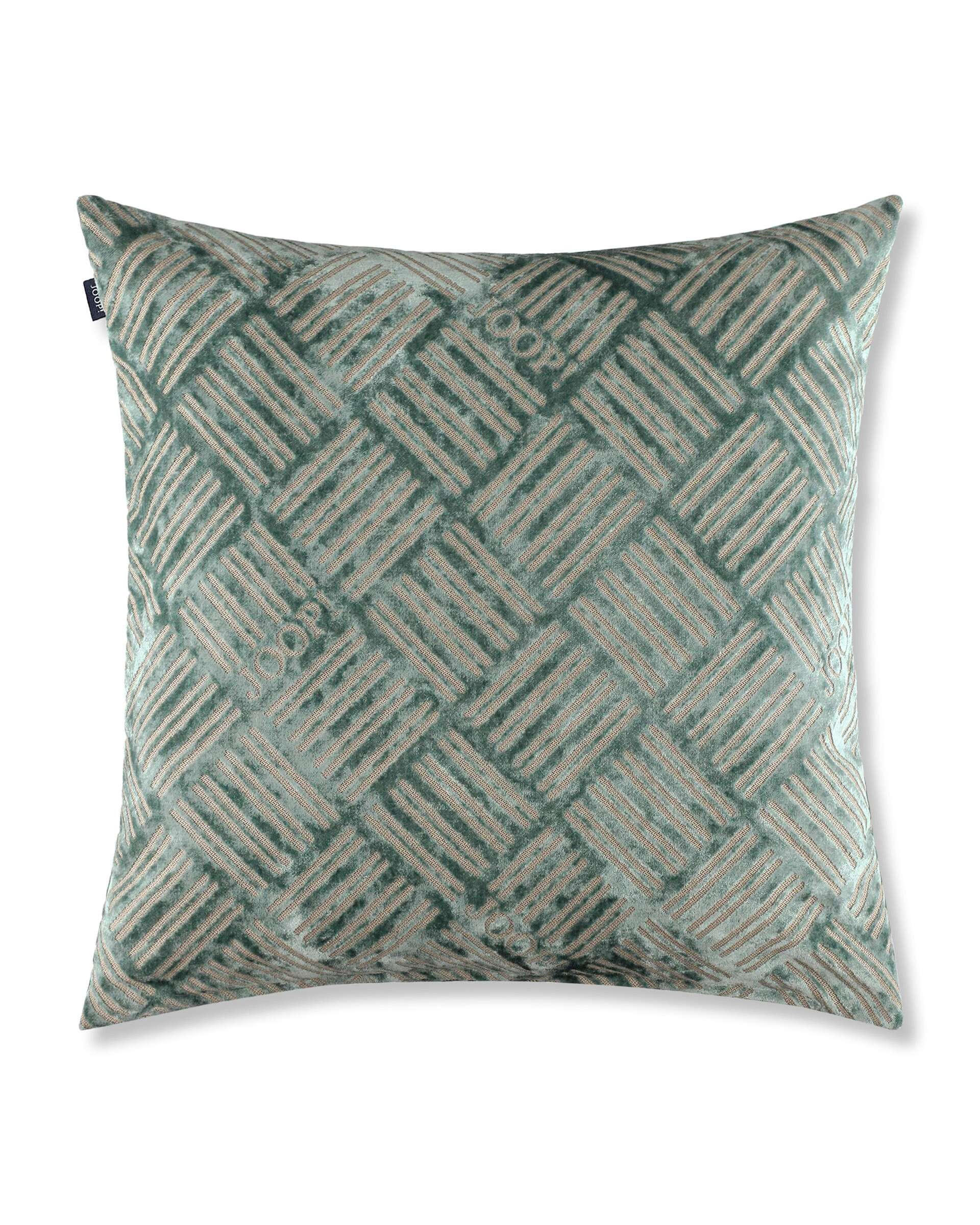 JASTUČNICA 50/50 cm    MESHWORK  - boje mente/krem, Basics, tekstil (50/50cm) - Joop!
