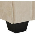 SESSEL in Chenille Beige  - Beige/Schwarz, KONVENTIONELL, Kunststoff/Textil (106/88/86cm) - Carryhome