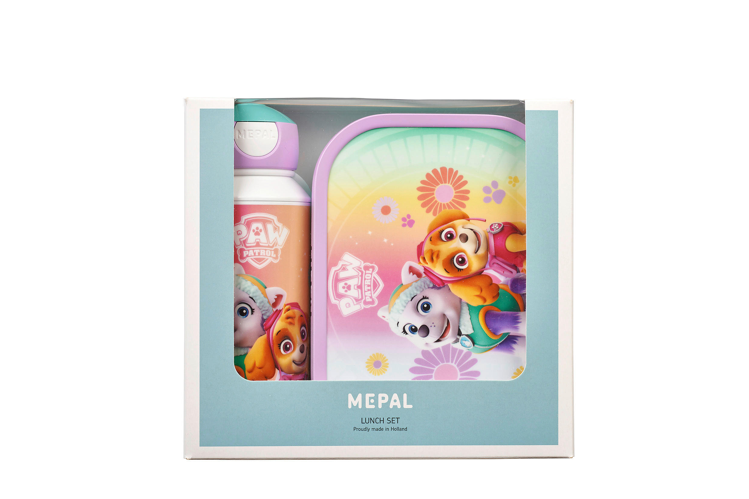 PAUSENSET Campus Paw PAtrol Girls  - Multicolor/Rosa, KONVENTIONELL, Kunststoff (20,5/7,5/18,8cm) - Mepal