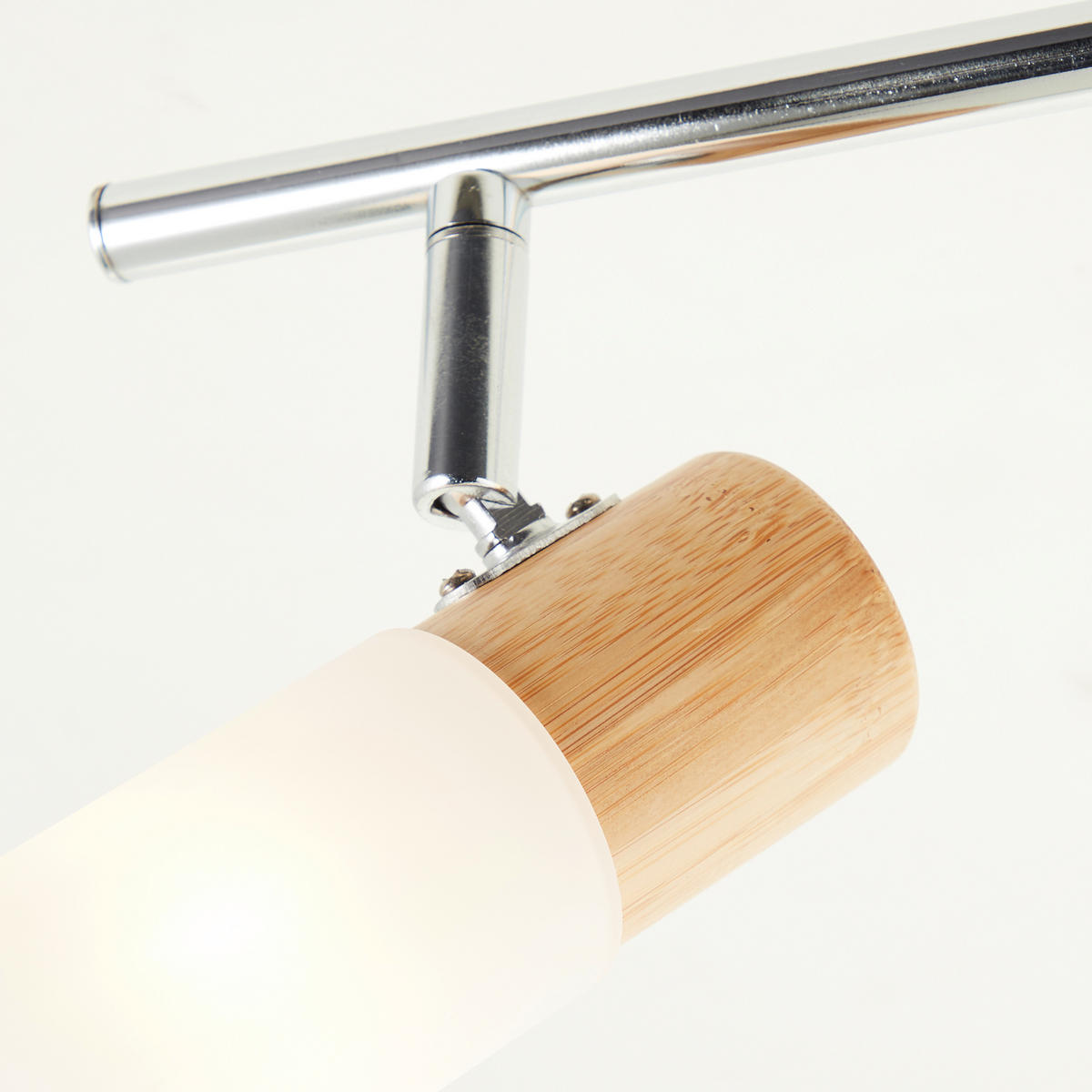 DECKENLEUCHTE    68/11,5/18 cm  - Weiß, KONVENTIONELL, Holz/Kunststoff (68/11,5/18cm) - Brilliant