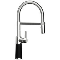 KÜCHENARMATUR 558000NGT  - Chromfarben/Schwarz, Basics, Stein/Metall (5,2/43,6/19,6cm) - Schock