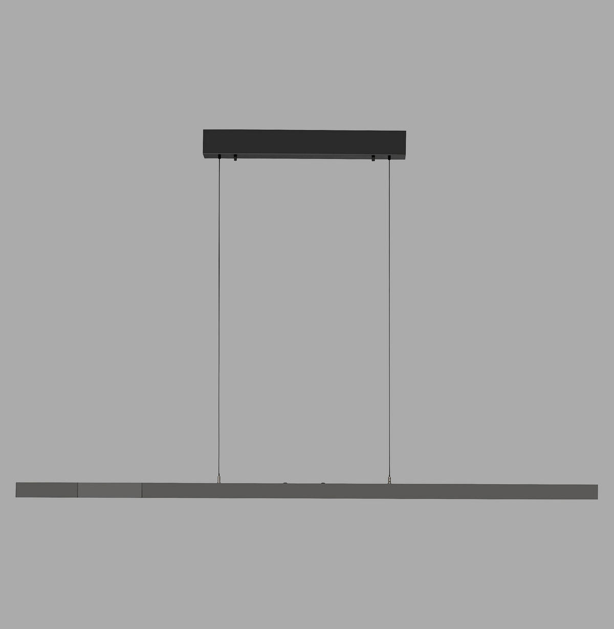 LED-HÄNGELEUCHTE 179/55/150 cm  - Anthrazit, Design, Kunststoff/Metall (179/55/150cm)