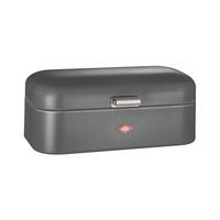 BROTKASTEN - Graphitfarben, KONVENTIONELL, Metall (42/23/17cm) - Wesco