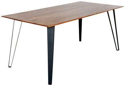 Esstisch Akazie Massiv Rechteckig Akaziefarben Online Kaufen