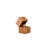 TISCHLEUCHTE Treasure   - Naturfarben, Trend, Holz (12/16/12cm) - Trio Leuchten