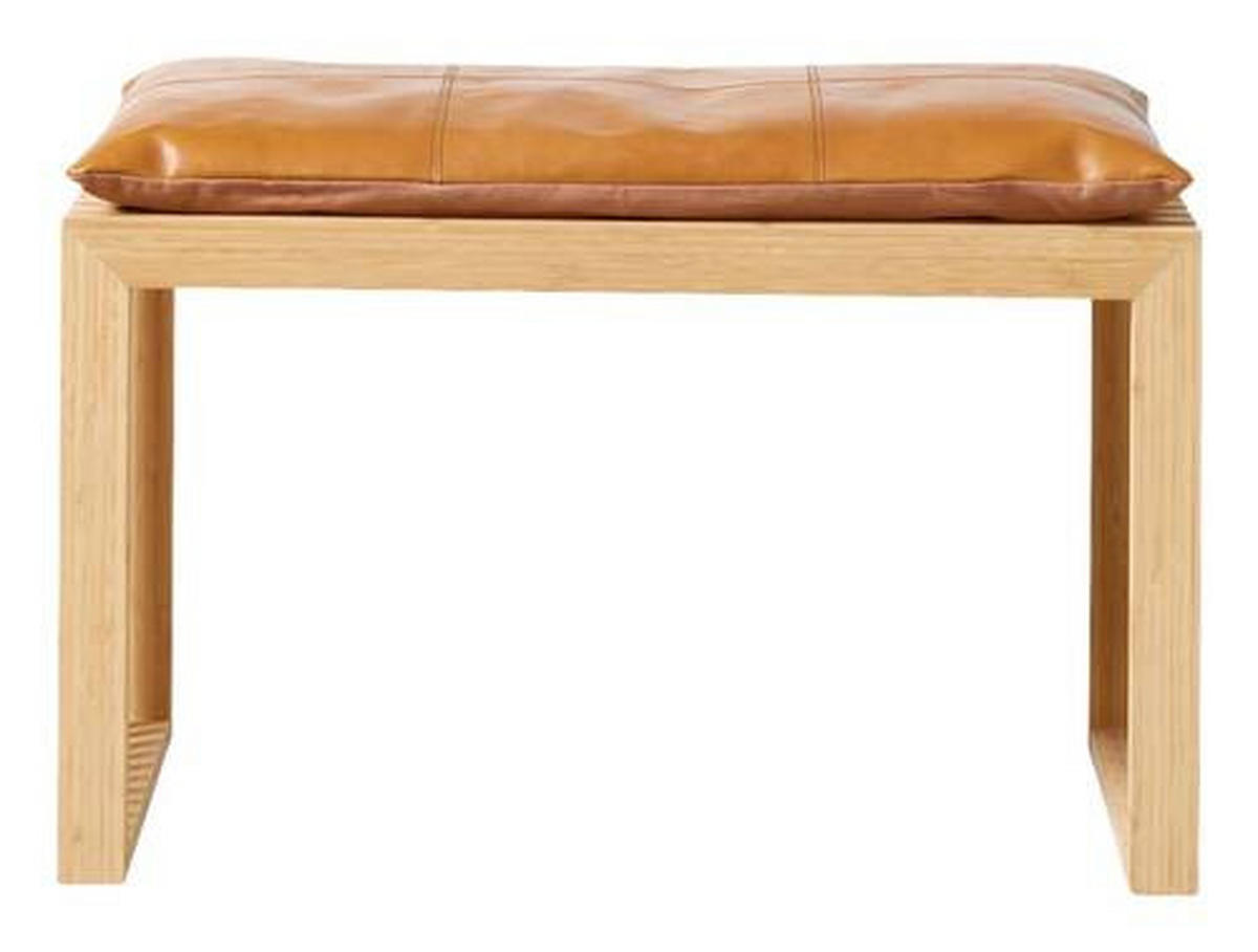 BANKAUFLAGE in  - Braun, Design, Leder (73/3/35cm) - MID.YOU