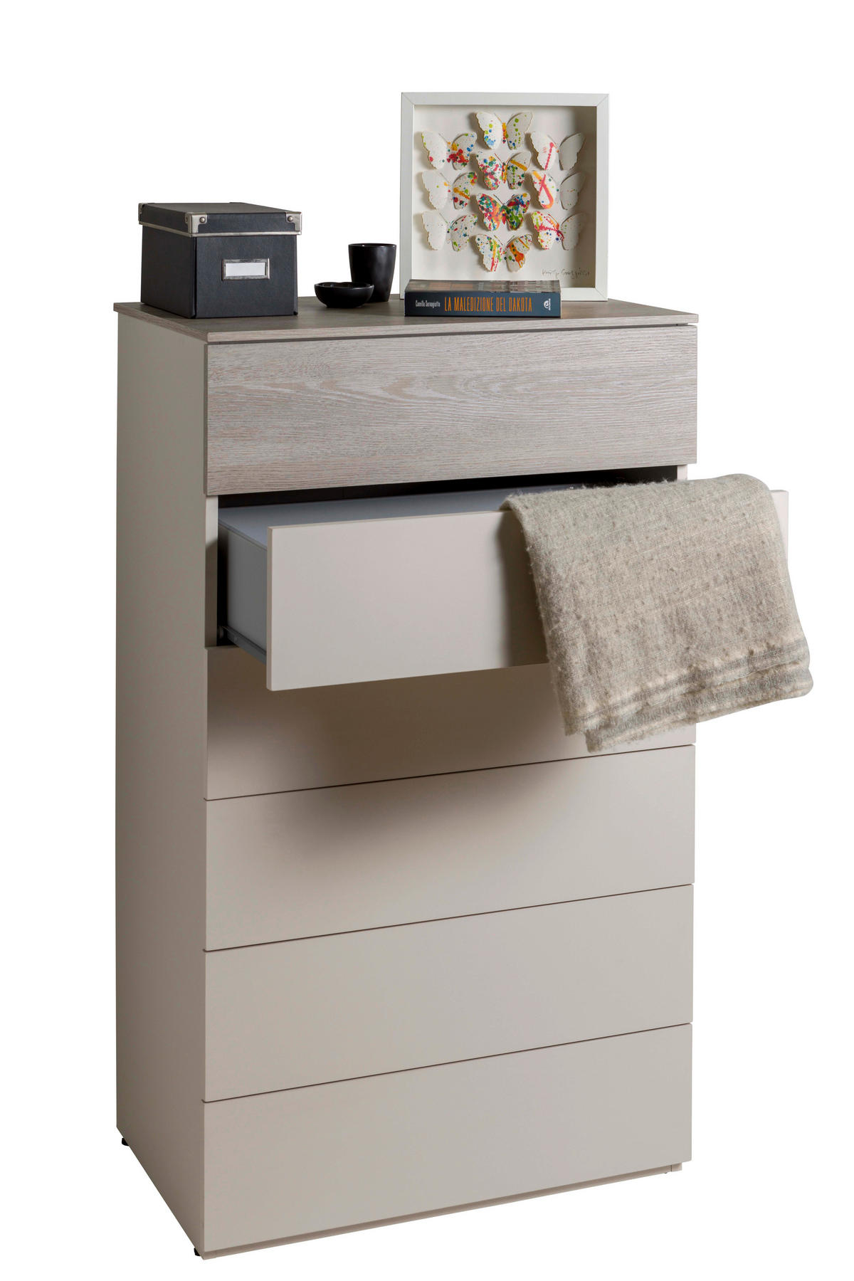 KOMODA,  - Moderno, leseni material (70/119.4/45cm) - Xora