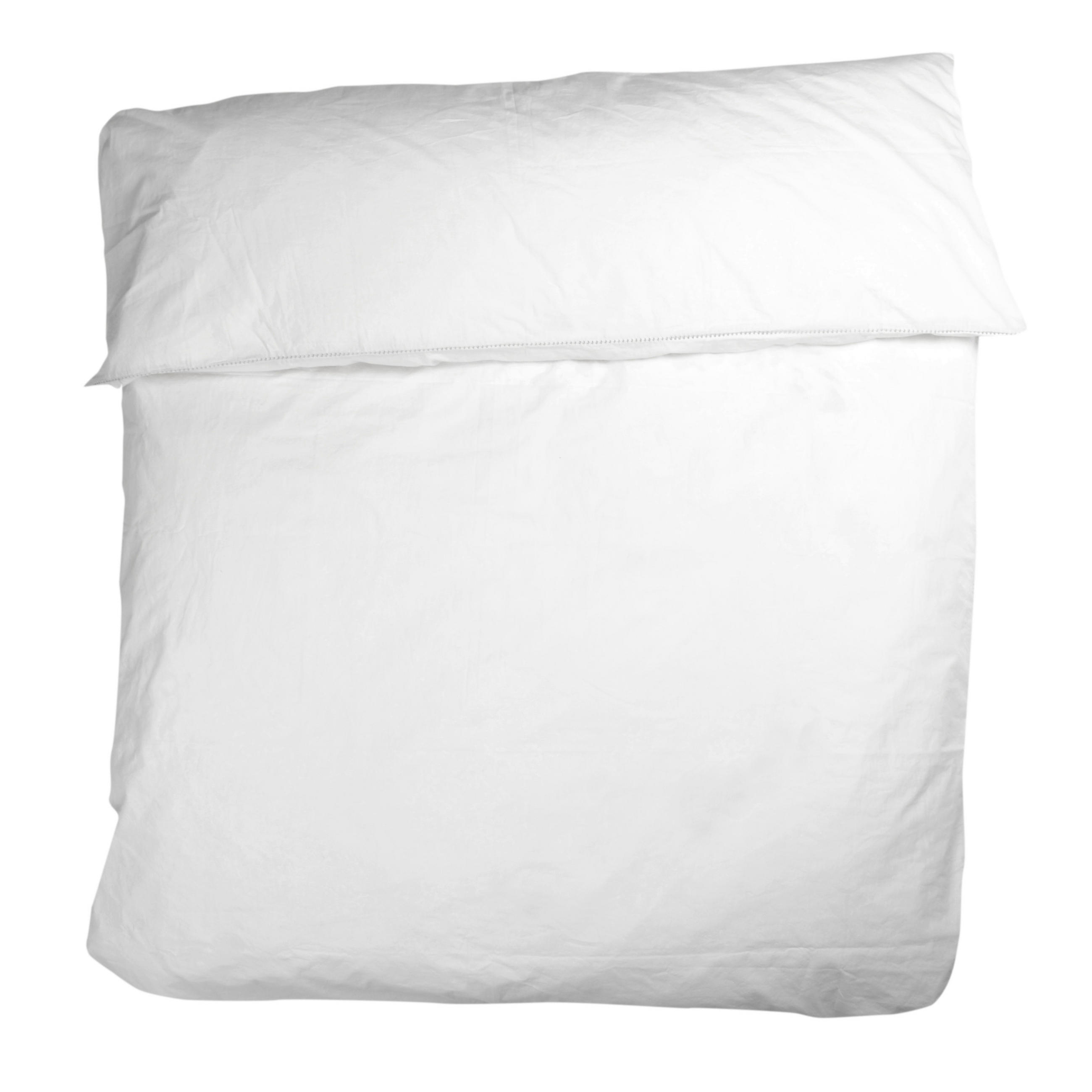 Zoeppritz Bettdeckenbezug Easy Weiß 135x200 cm