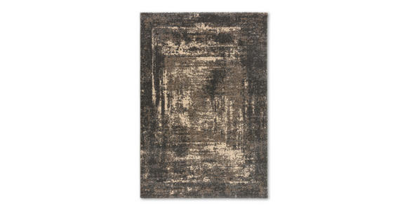 WEBTEPPICH 67/130 cm Samoa Grau  - Grau, KONVENTIONELL, Textil (67/130cm) - Novel