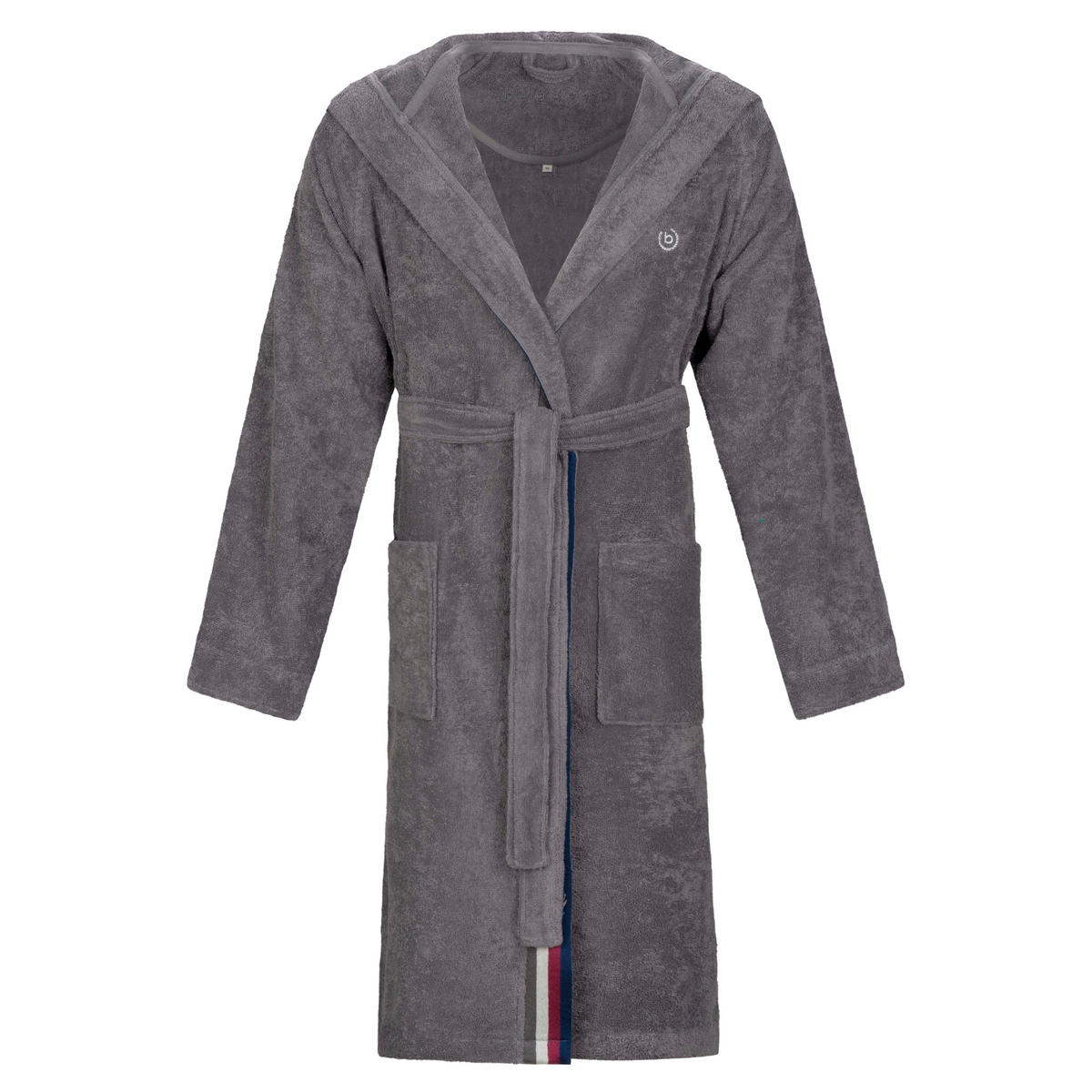 BADEMANTEL S Herren  - Grau, Basics, Textil (Snull) - Bugatti