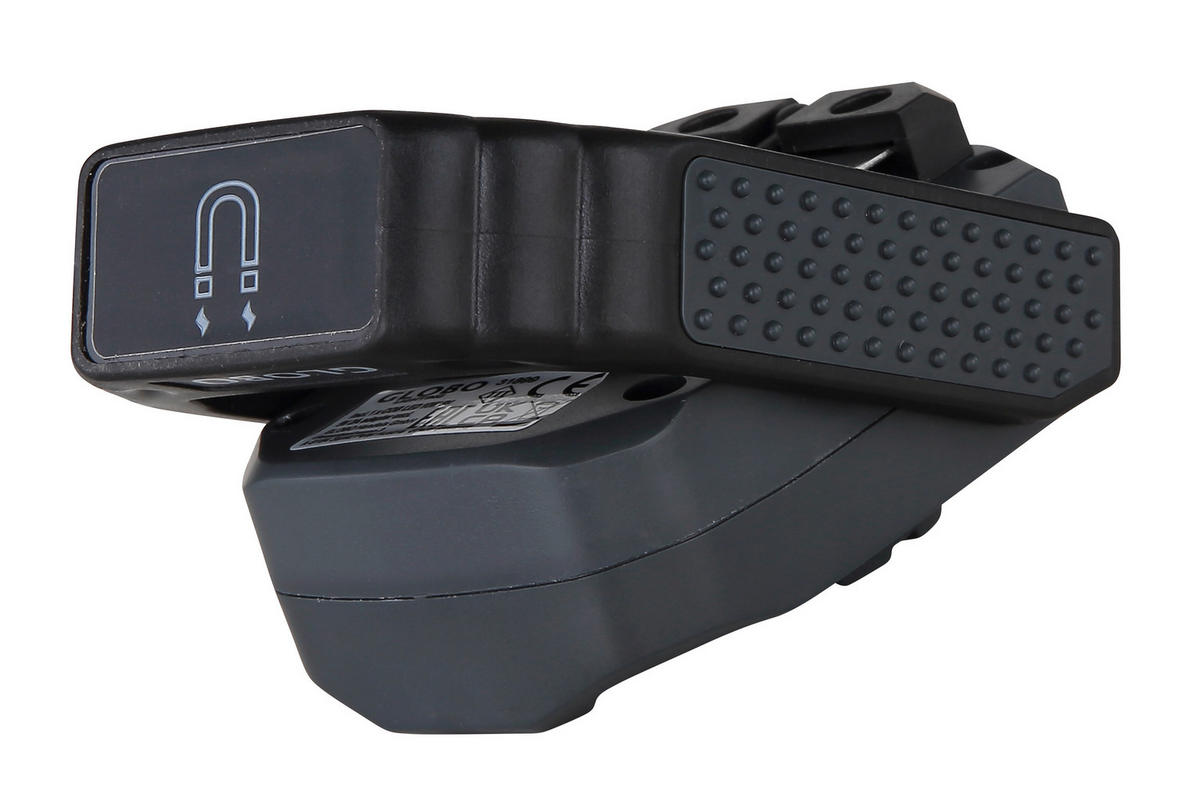 DELOVNA LED-SVETILKA - srebrne barve/črna, Basics, kovina/umetna masa (7,1/4,1/10cm)