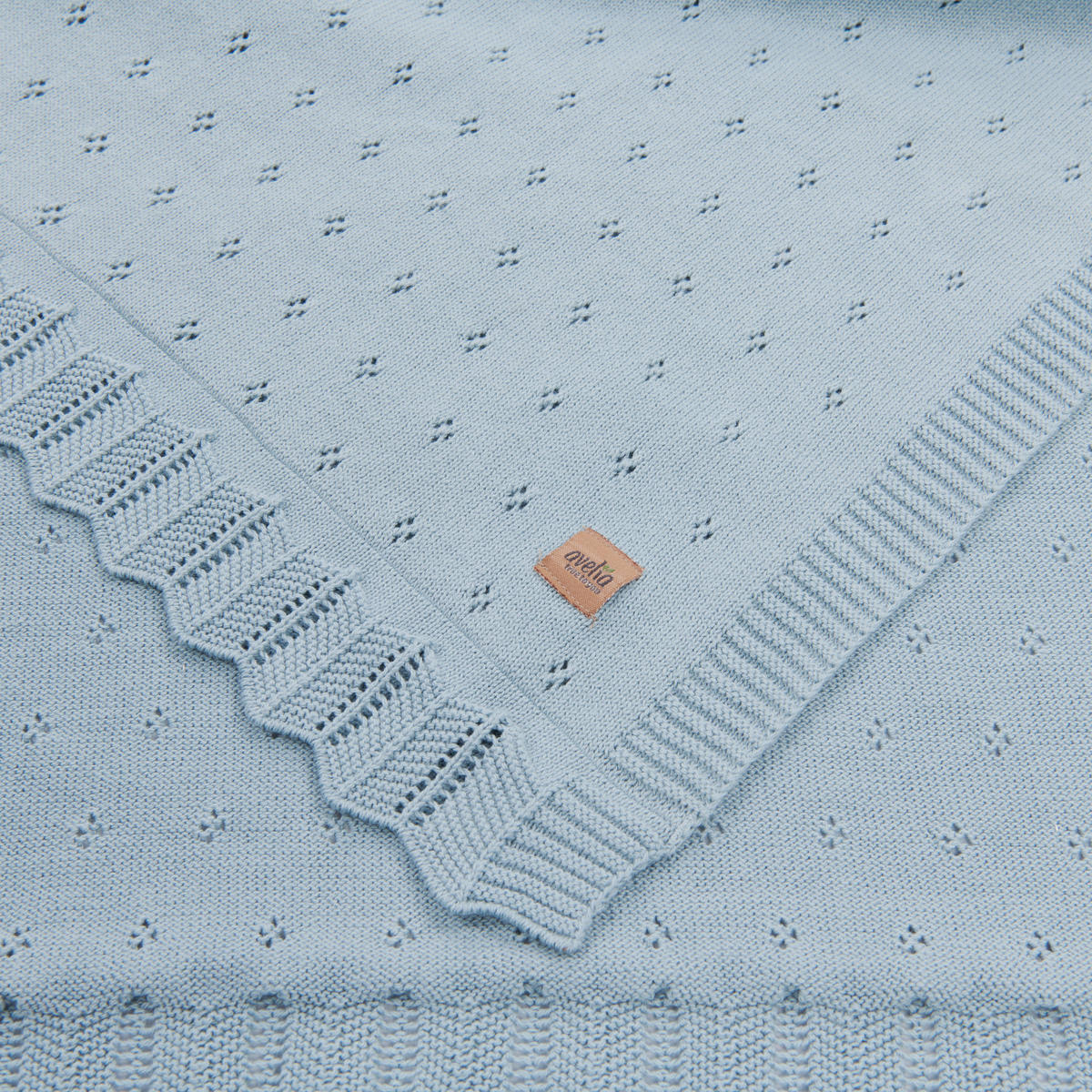 HEBKÁ DEKA - tmavomodrá, Basics, textil (80/100cm) - Avelia