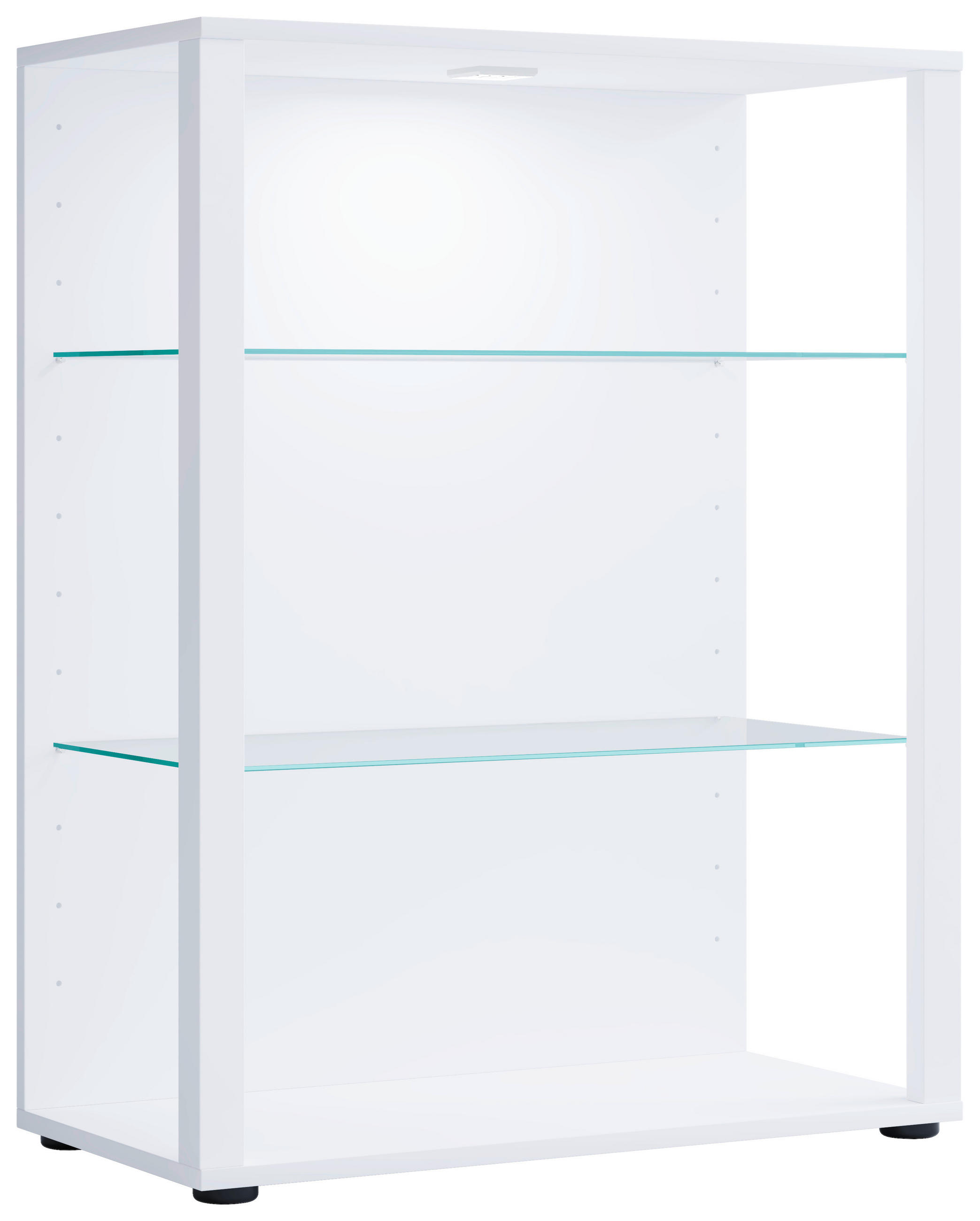 Vitrine Glasol Xl B: 70 Cm Stehend Weiß