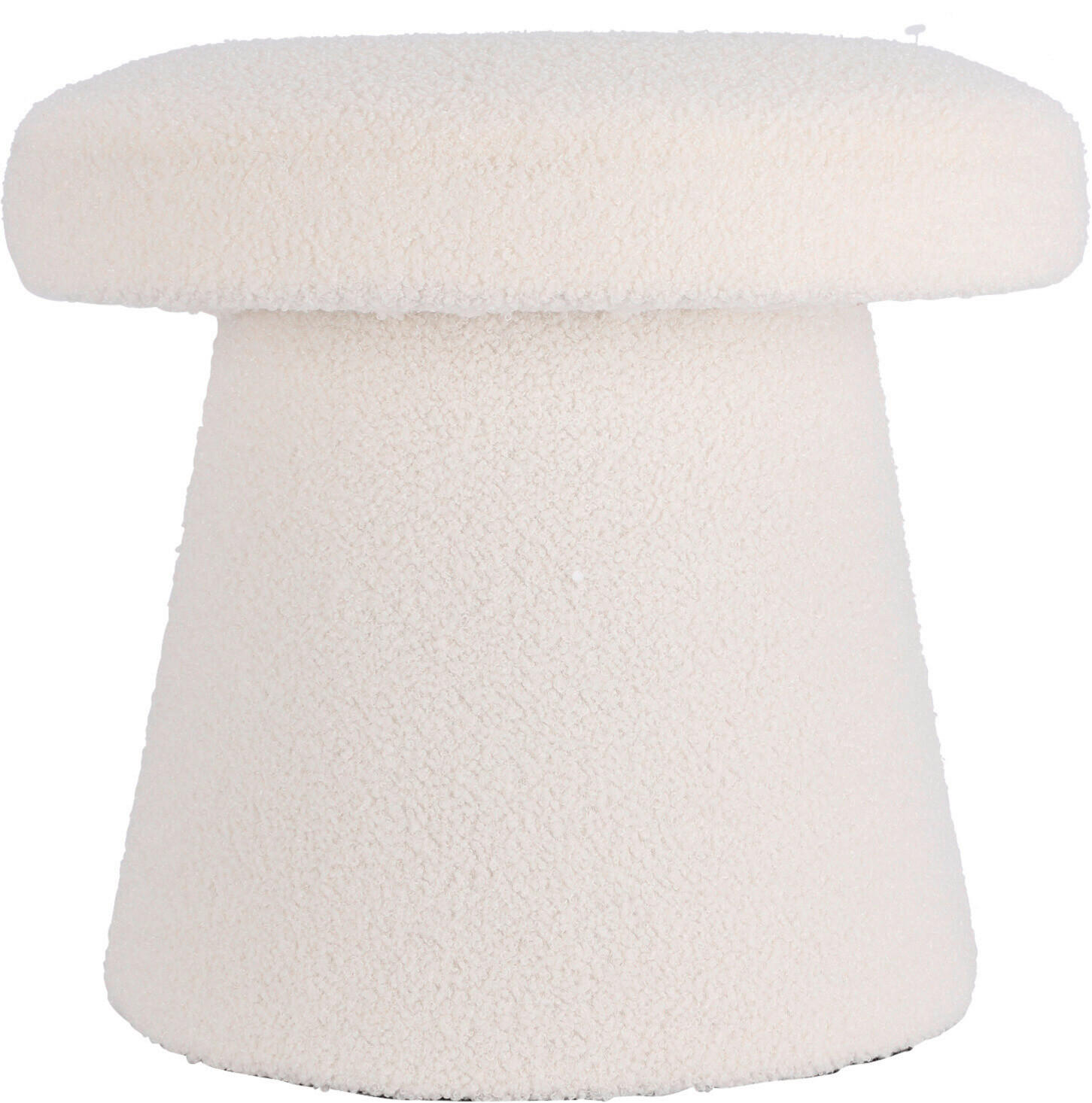 HOCKER Weiß  - Weiß, Basics, Kunststoff (43/43/38cm)