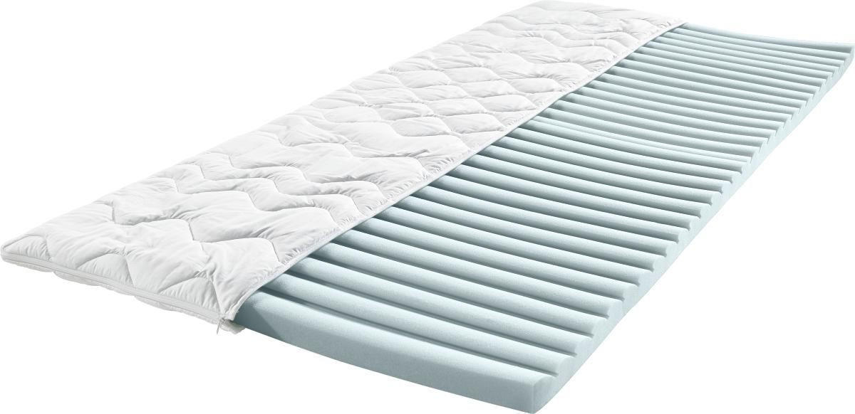 TOPPER 90/200 cm Höhe ca. 5 cm  - Weiß, Basics, Textil (90/200cm) - Sleeptex