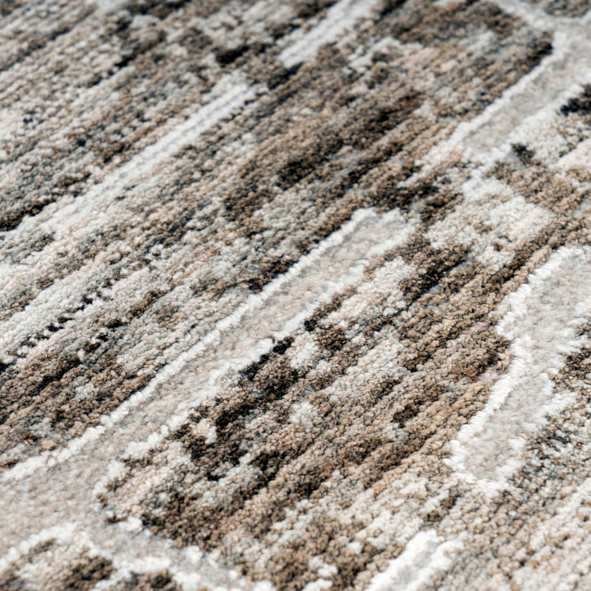 FLACHWEBETEPPICH 120/170 cm Taupe rechteckig  - Taupe, Basics, Textil (120/170cm) - Kayoom