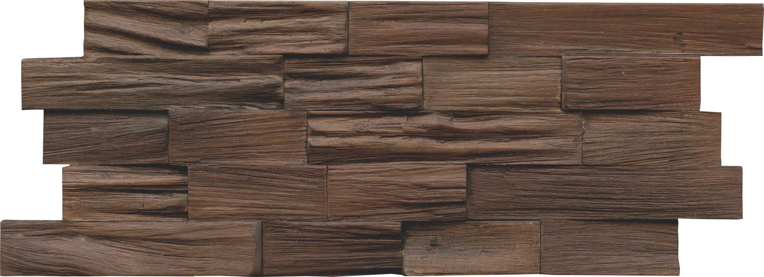 WANDVERKLEIDUNG - Dunkelbraun, Basics, Holz (50/20/1.8cm)