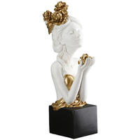 DEKOBÜSTE - Weiss, Basics, Kunststoff (10/33/12cm)