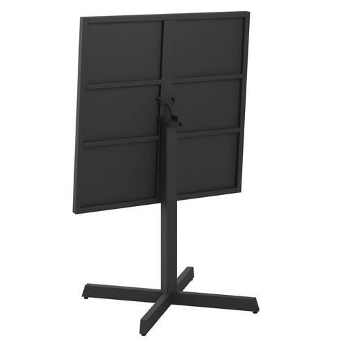 VRTNA MIZA kovina antracit  - antracit, Moderno, kovina (80/80/74cm) - Ambia Garden