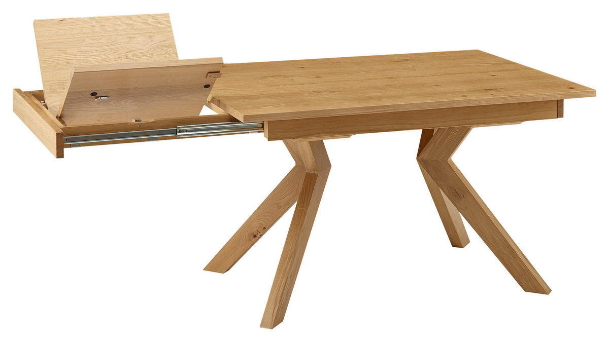 ESSTISCH in Holz 150/90/76 cm  - Eichefarben, Design, Holz (150/90/76cm) - Venda