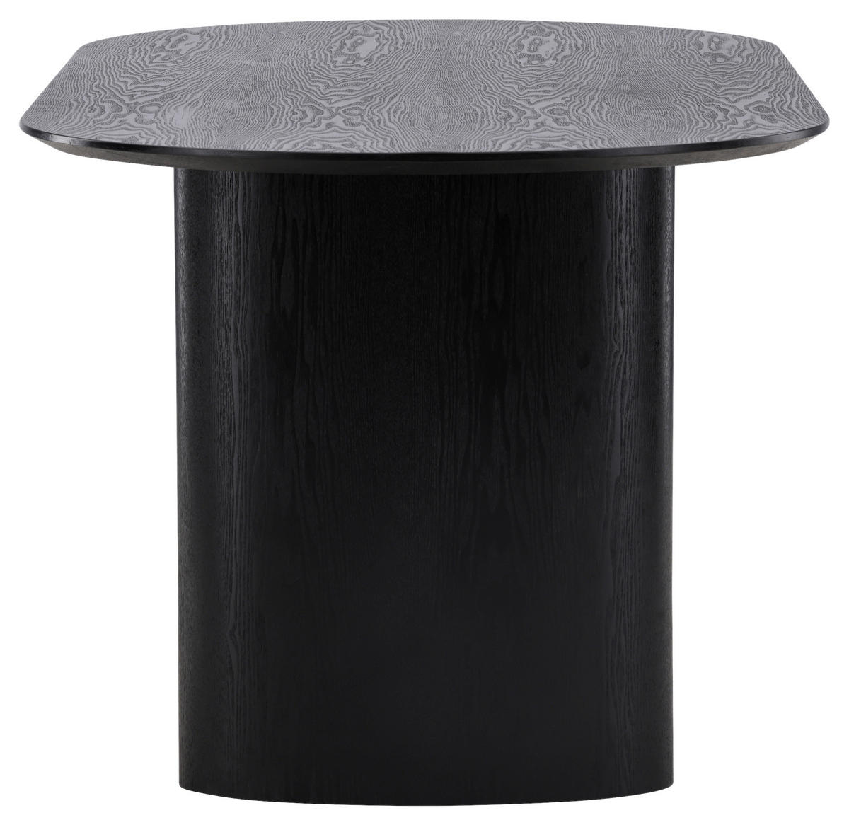 ESSTISCH in Holzwerkstoff 180/90/75 cm  - Schwarz, Design, Holzwerkstoff (180/90/75cm) - Livetastic