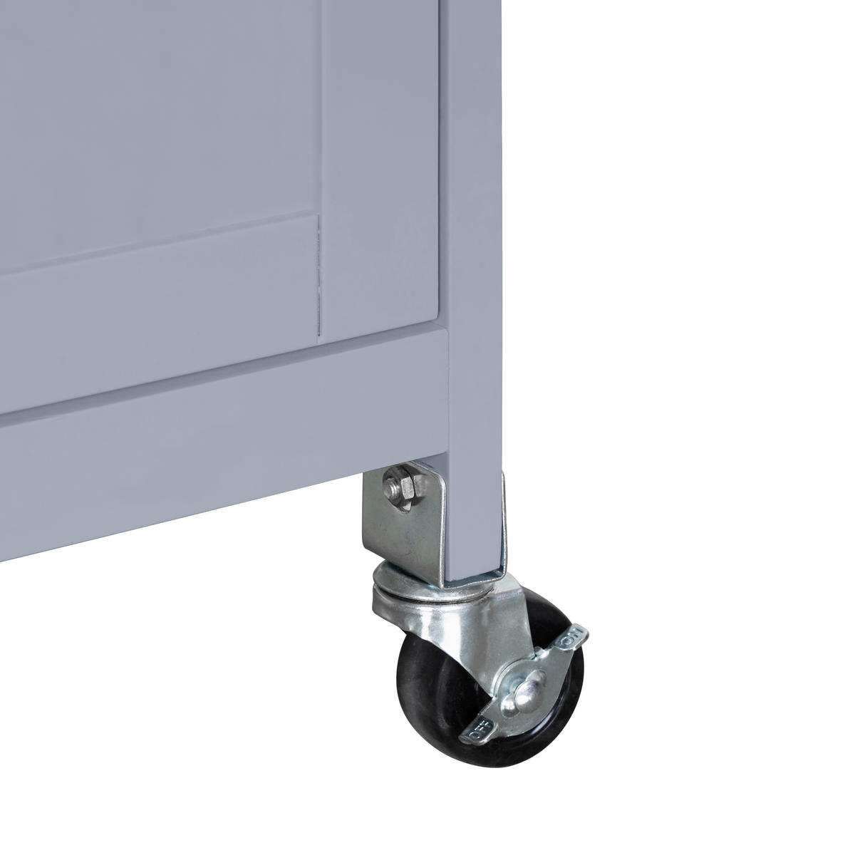 KÜCHENINSEL   in Grau, Naturfarben  - Naturfarben/Grau, Basics, Holz/Holzwerkstoff (67/84/37cm) - MID.YOU