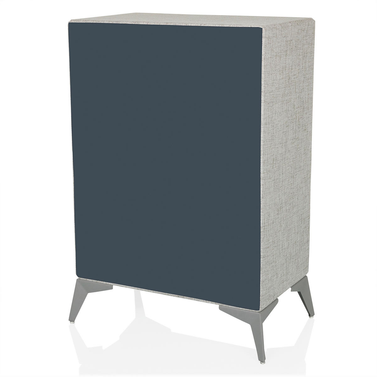 KOMMODE  in 60/90/35,5 cm  - Grau, MODERN, Textil/Metall (60/90/35,5cm) - MID.YOU