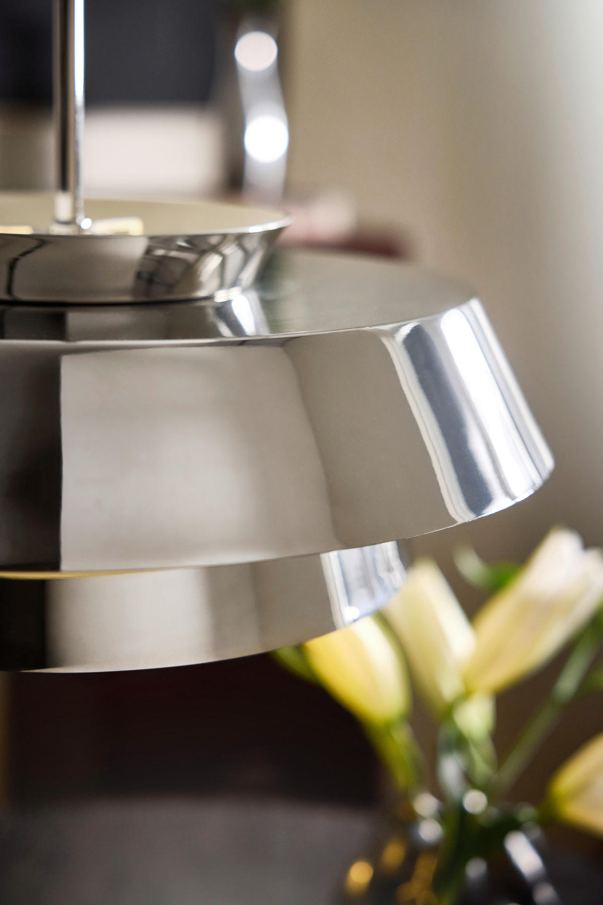 HÄNGELEUCHTE 45.7/39.7  cm    - Nickelfarben, Design, Metall (45.7/39.7 cm) - Elstead Lighting
