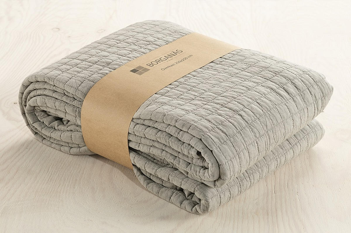 SÄNGÖVERKAST 150/250 cm  - beige, Basics, textil (150/250cm)