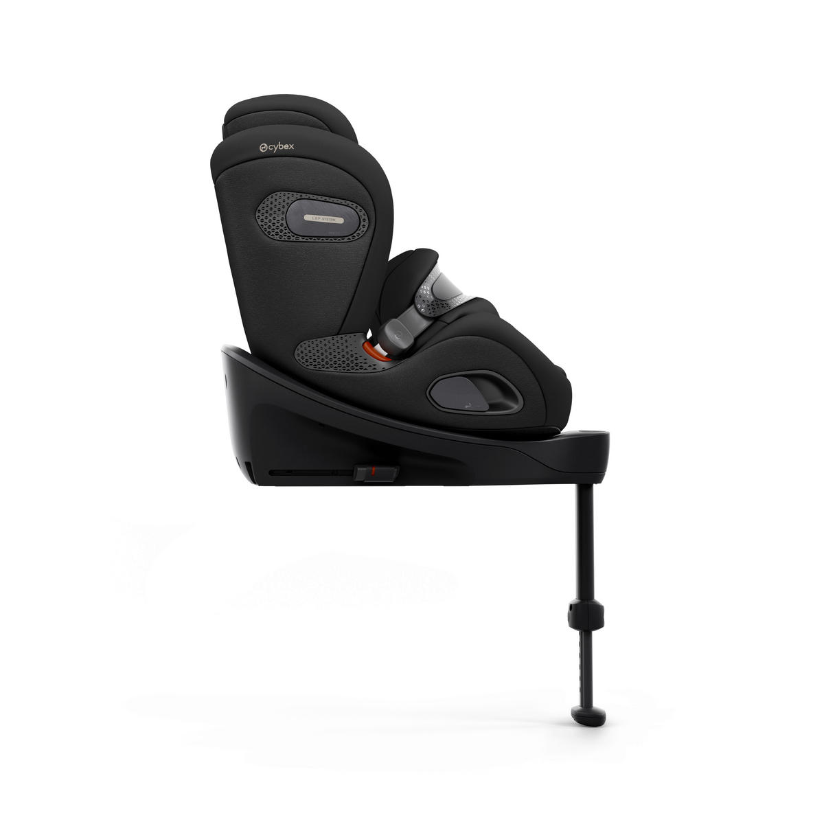 KINDERAUTOSITZ Anoris Si Sepia Black  - Schwarz, Basics, Kunststoff/Textil (61/45,5/55cm) - cybex PLATINUM